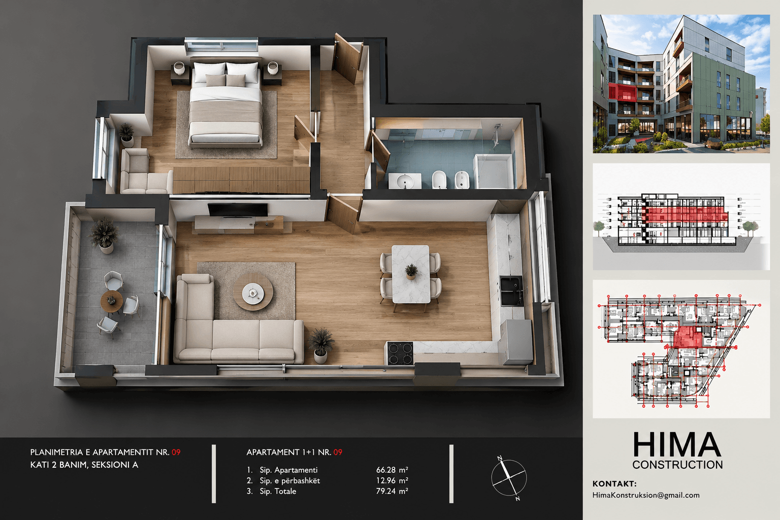 Apartament 1+1